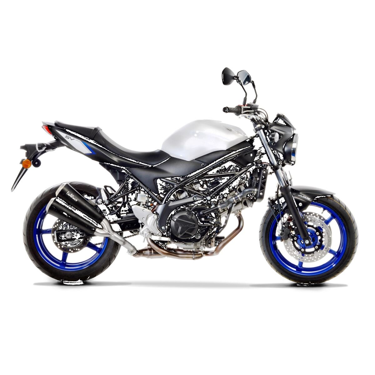 Suzuki SV 650 X 18 - 23 Slip - on udstødning - LeoVince GP Dual - Pitboxen.dk