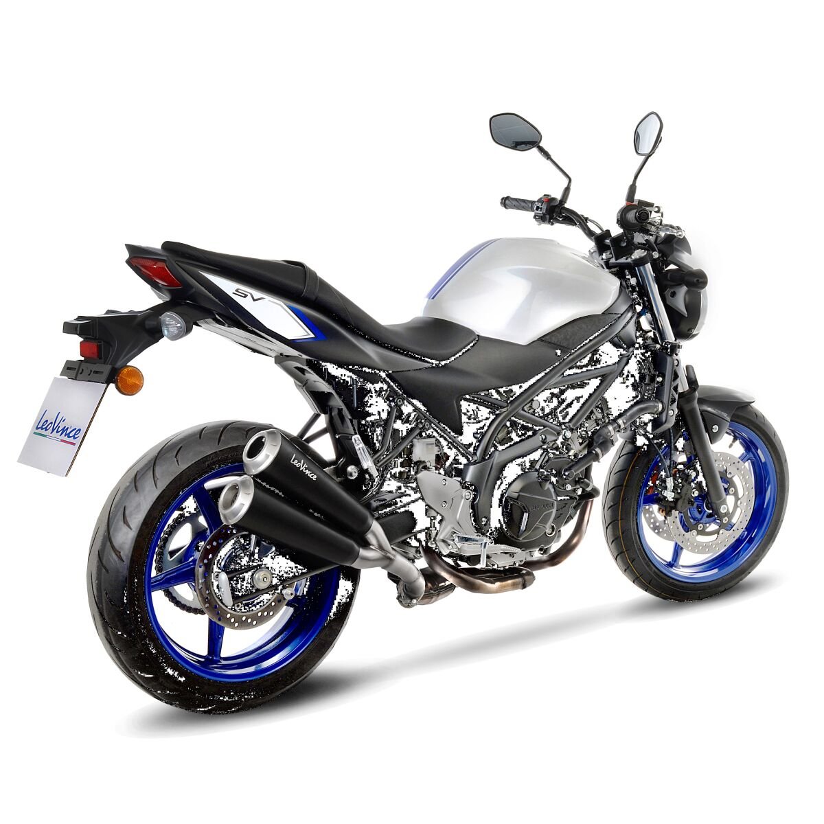 Suzuki SV 650 X 18 - 23 Slip - on udstødning - LeoVince GP Dual - Pitboxen.dk