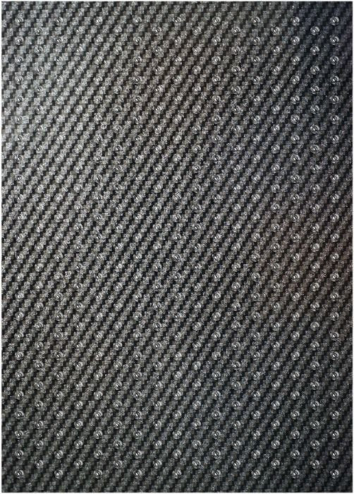 Tank grip ark, 350x350mm - carbon - Pitboxen.dk