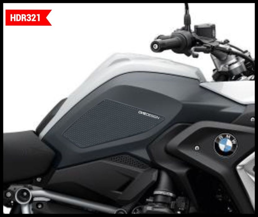 Tank grips til BMW R1250GS (19 - 23) - Sort - Pitboxen.dk