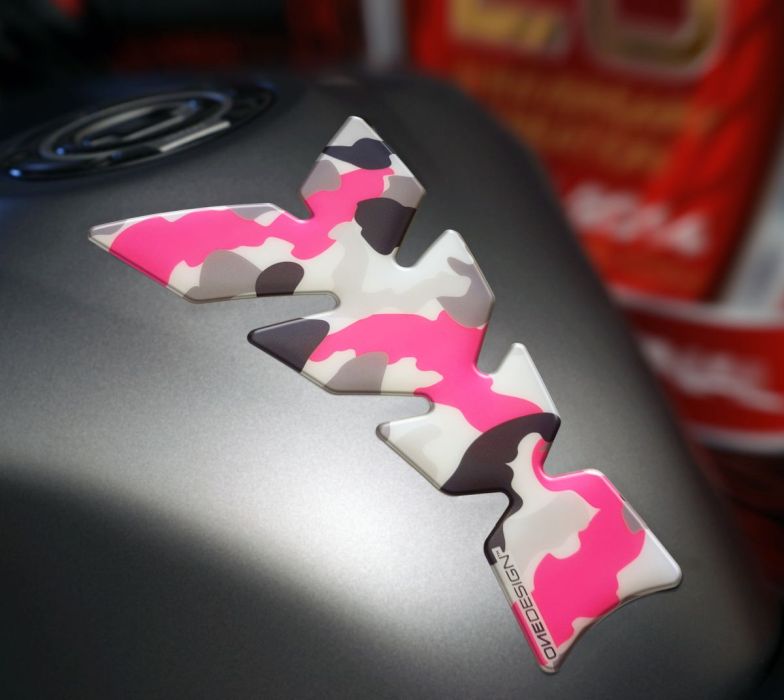 Tankpad - Camouflage - pink - Pitboxen.dk