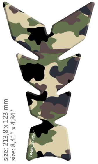 Tankpad camouflage - sand - Pitboxen.dk
