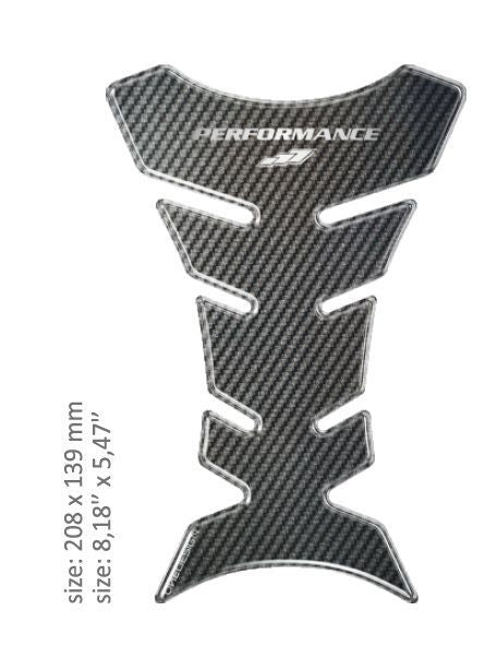 Tankpad - Carbon look - Pitboxen.dk