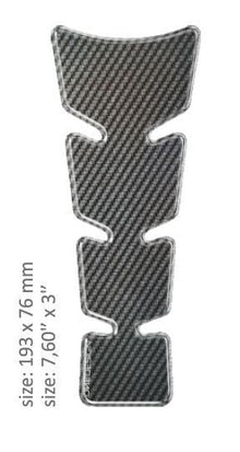 Tankpad - "Slim" - Carbon - Pitboxen.dk