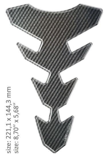 Tankpad "Slim - Carbon" - Pitboxen.dk