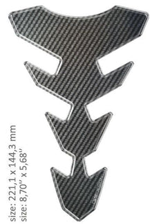 Tankpad "Slim - Carbon" - Pitboxen.dk