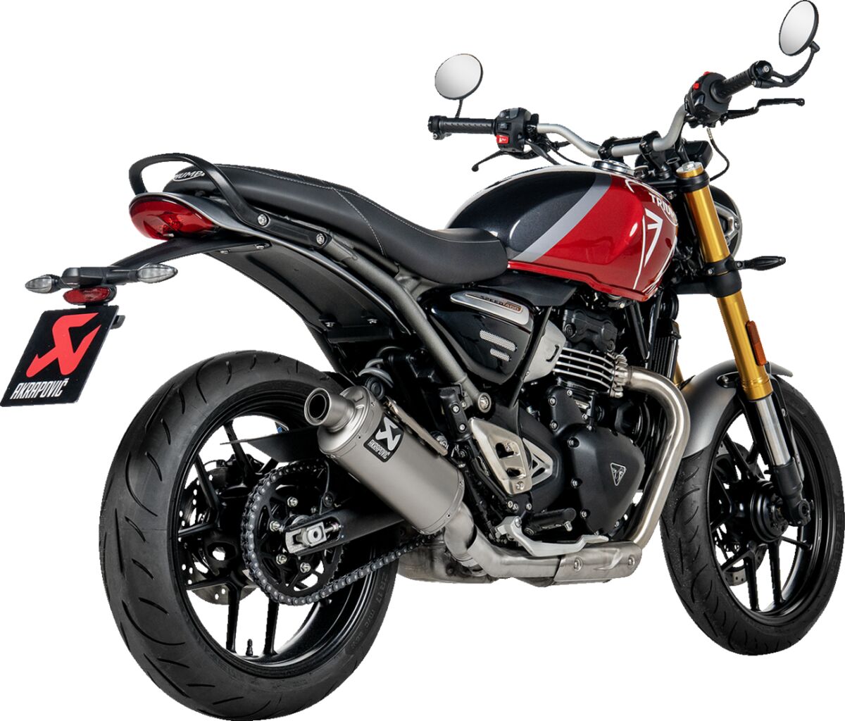 Triumph Speed 400 (23 - 24) slip - on udstødning - Akrapovic - Pitboxen.dk