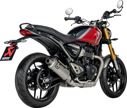 Triumph Speed 400 (23 - 24) slip - on udstødning - Akrapovic - Pitboxen.dk