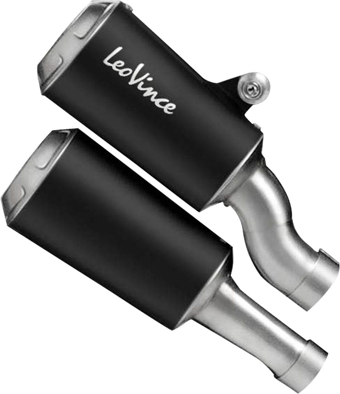Triumph Speed Triple 1200 RR / RS 21 - 24 Dual slip on udstødning - LeoVince LV - 10 Black - Pitboxen.dk