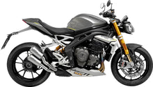Triumph Speed Triple 1200 RR / RS 21 - 24 Dual slip on udstødning - LeoVince LV - 10 Rustfri - Pitboxen.dk