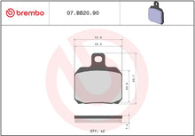Triumph SPEED TRIPLE 1200 RS 21 - 23 m.fl. bremseklodser, sinter (OEM) - Brembo 07BB2090 - Pitboxen.dk