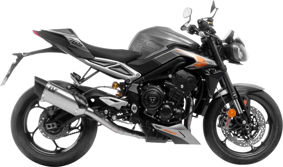 Triumph Street Triple 765 R / RS 23 - 24 Full system - LeoVince LV - 14 - Pitboxen.dk