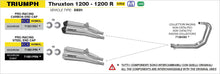 Triumph THRUXTON 1200 / 1200 R 2016-2020 Arrow udstødning. Slip-on udstødninger, komplette udstødninger, manifold/forrør. Find det hos Pitboxen.dk