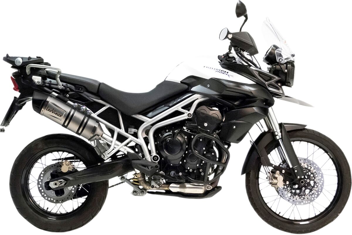 Triumph Tiger 800 XC / XR 11 - 16 Slip - on udstødning - LeoVince LV - 1 - Pitboxen.dk