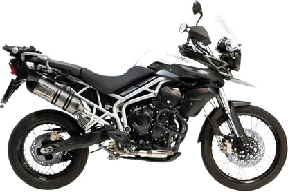 Triumph Tiger 800 XC / XR 11 - 16 Slip - on udstødning - LeoVince LV - 1 - Pitboxen.dk