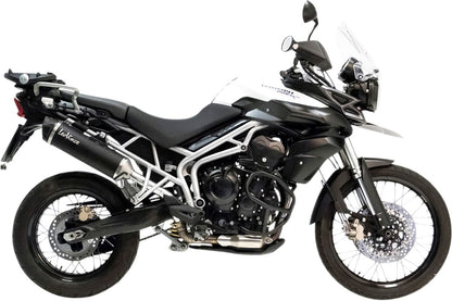 Triumph Tiger 800 XC / XR 11 - 16 Slip - on udstødning - LeoVince Nero - Pitboxen.dk