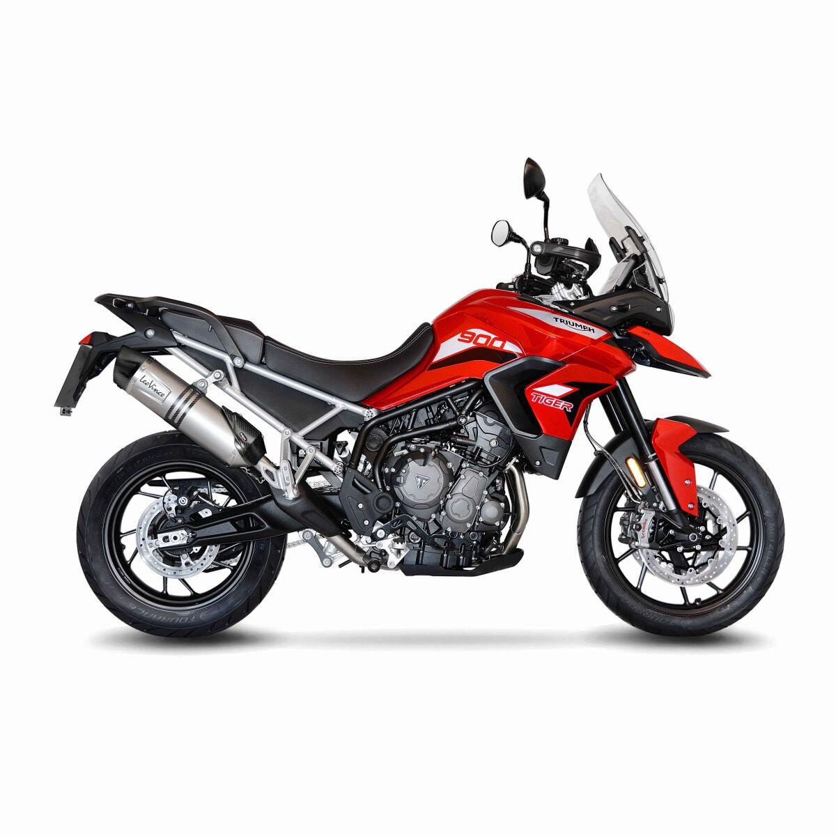 Triumph Tiger 850 / 900 GT / Rally / Pro 20 - 23 Slip - on udstødning - LeoVince LV - 1 Evo - Pitboxen.dk