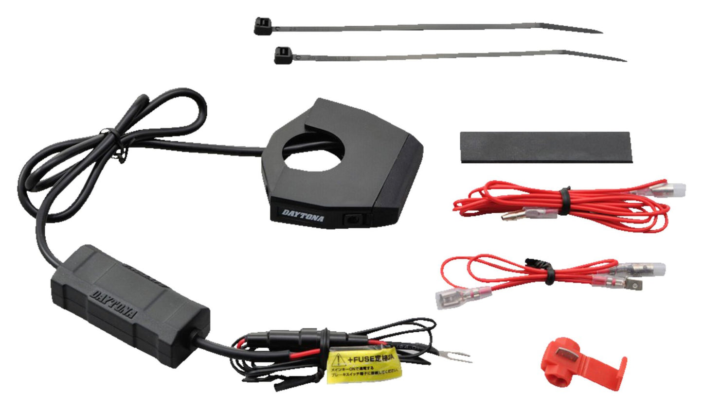 USB C stik til styrmontering - Daytona