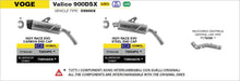 Voge Valico 900DSX 2024- Arrow udstødning. Slip-on udstødninger, komplette udstødninger, manifold/forrør. Find det hos Pitboxen.dk