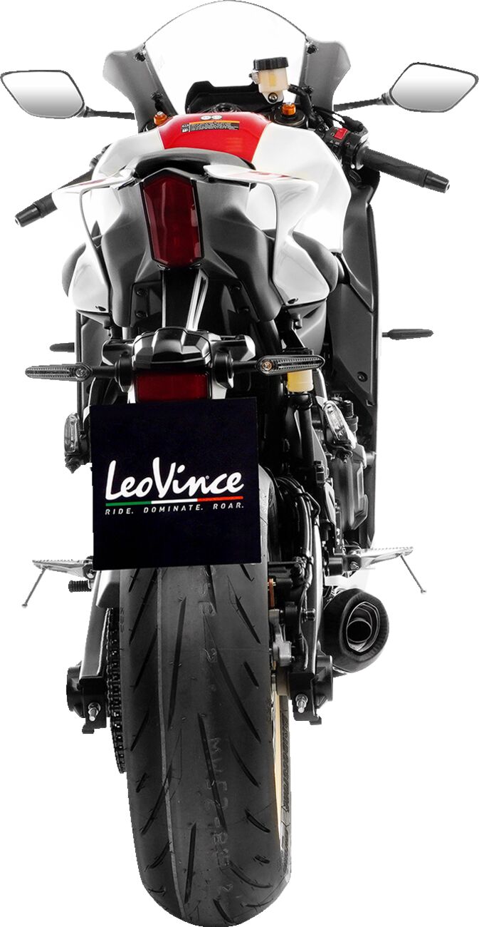Yamaha MT - 07 20 - 24 Full system - LeoVince LV - 1 Evo Black - Pitboxen.dk