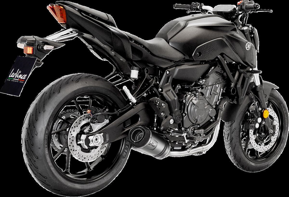 Yamaha MT - 07 20 - 24 Full system - LeoVince LV - 1 Evo - Pitboxen.dk