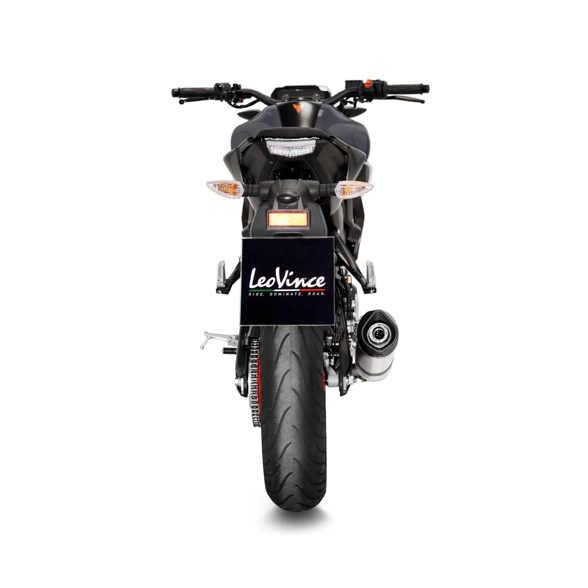 Yamaha MT125 / YZF - R125 21 - 24 Full system - LeoVince LV - 1 Evo - Pitboxen.dk