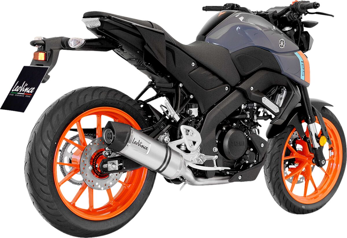 Yamaha MT125 / YZF - R125 21 - 24 Full system - LeoVince LV - 1 Evo - Pitboxen.dk