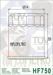 Yamaha (outboard) oliefilter - HiFlo - Pitboxen.dk