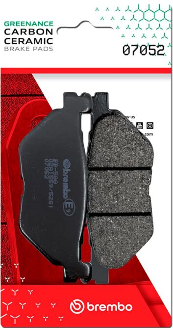 Yamaha T - Max 01 - 20 m.fl. bremseklodser, Carbon keramisk (OEM) - Brembo - Pitboxen.dk