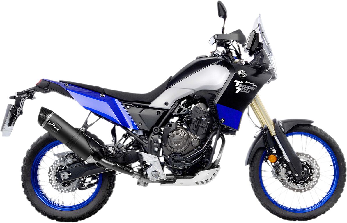 Yamaha Tenere 700 19 - 25 Slip - on udstødning - LeoVince LV - 1 Evo Black - Pitboxen.dk