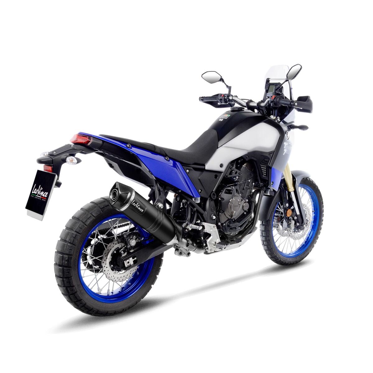 Yamaha Tenere 700 19 - 25 Slip - on udstødning - LeoVince LV - 1 Evo Black - Pitboxen.dk