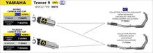 Yamaha TRACER 9 2021-2024 Arrow udstødning. Slip-on udstødninger, komplette udstødninger, manifold/forrør. Find det hos Pitboxen.dk