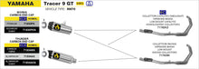 Yamaha TRACER 9 GT 2021-2024 Arrow udstødning. Slip-on udstødninger, komplette udstødninger, manifold/forrør. Find det hos Pitboxen.dk