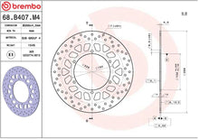Yamaha WR 125 X 11 - 16 m.fl. bremseskive for, ORO fast - Brembo - Pitboxen.dk