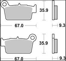 Yamaha YZ 250 F 06 - 24 m.fl. bremseklodser, Carbon keramisk TT - Brembo - Pitboxen.dk