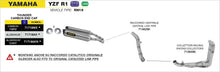 Yamaha YZF R1 2007-2008 Arrow udstødning. Slip-on udstødninger, komplette udstødninger, manifold/forrør. Find det hos Pitboxen.dk