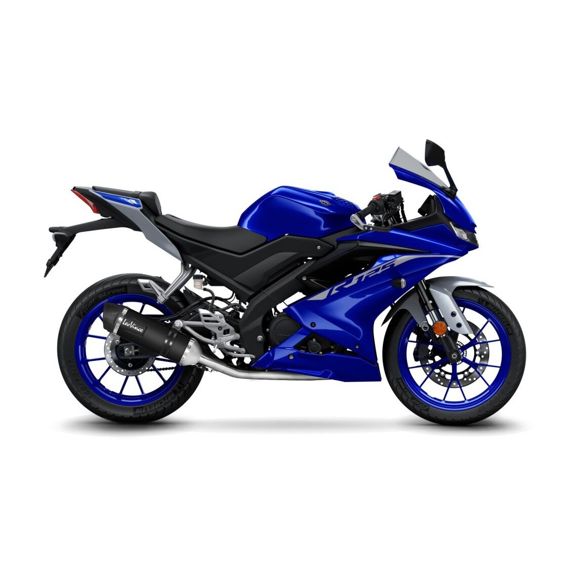 Yamaha YZF - R125 21 - 24 Full system - LeoVince LV - 1 Evo Black - Pitboxen.dk