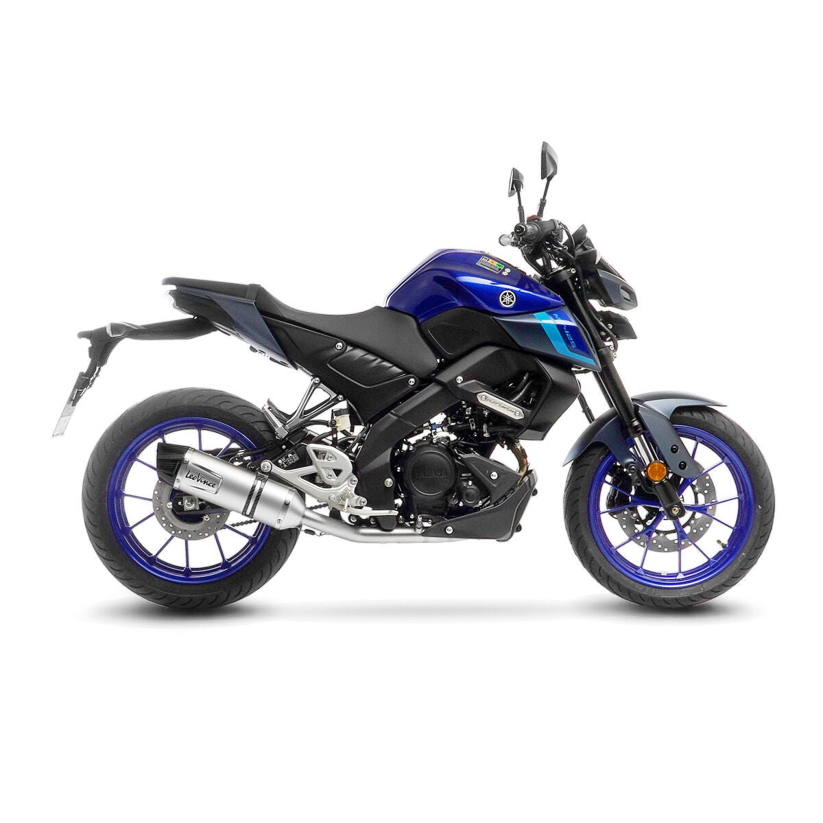 Yamaha YZF - R125 komplet udstødning - LeoVince LV - 1 Evo - Pitboxen.dk