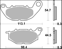 Yamaha YZF - R3 15 - 24 m.fl. bremseklodser, sinter SR - Brembo - Pitboxen.dk