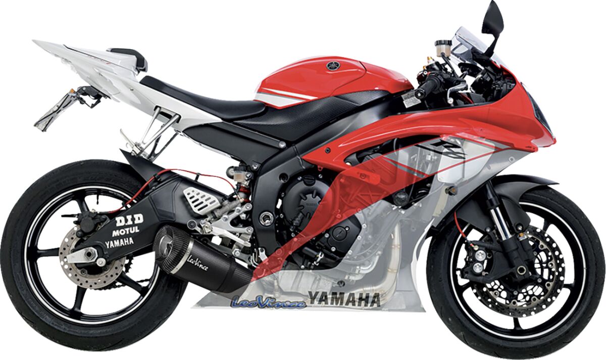 Yamaha YZF - R6 06 - 21 Full system - LeoVince Factory S - Pitboxen.dk