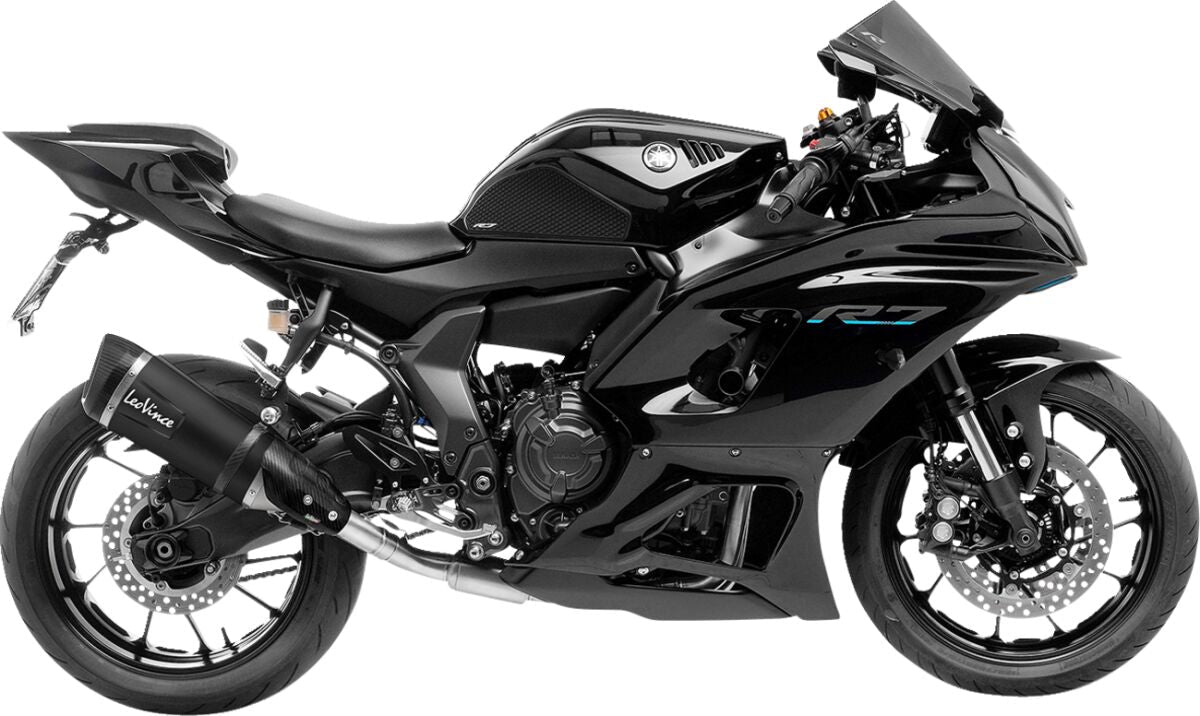 Yamaha YZF - R7 21 - 24 Full system - LeoVince Factory S Black - Pitboxen.dk