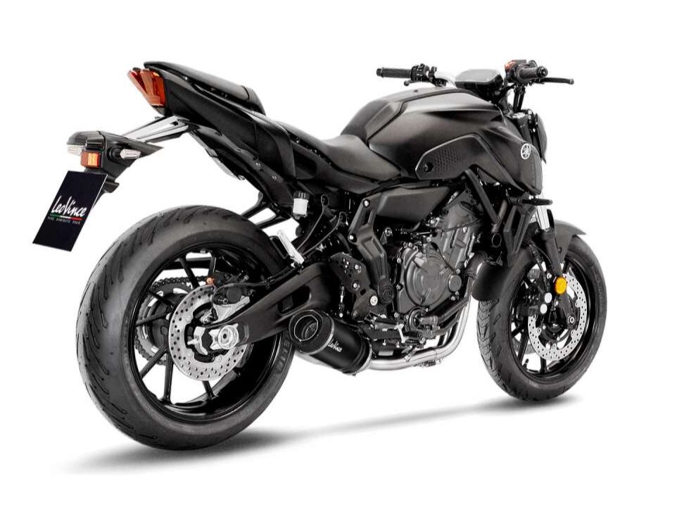 Yamaha YZF - R7 / XSR700 / MT - 07 21 - 25 Full system - LeoVince LV - 1 Evo Carbon - Pitboxen.dk